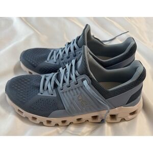 On Cloud Women’s Athletic Shoes in Dusty Blue